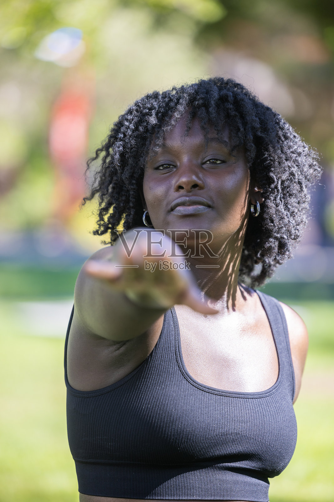 女人健身照片摄影图片