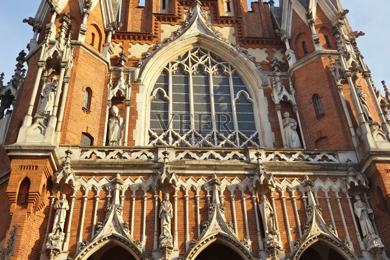 波兰克拉科夫圣约瑟夫教堂景观照片摄影图片