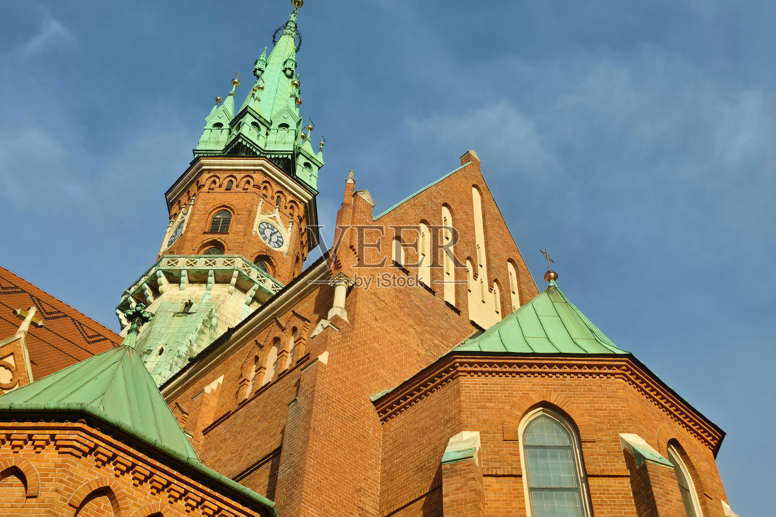 波兰克拉科夫圣约瑟夫教堂特写照片摄影图片