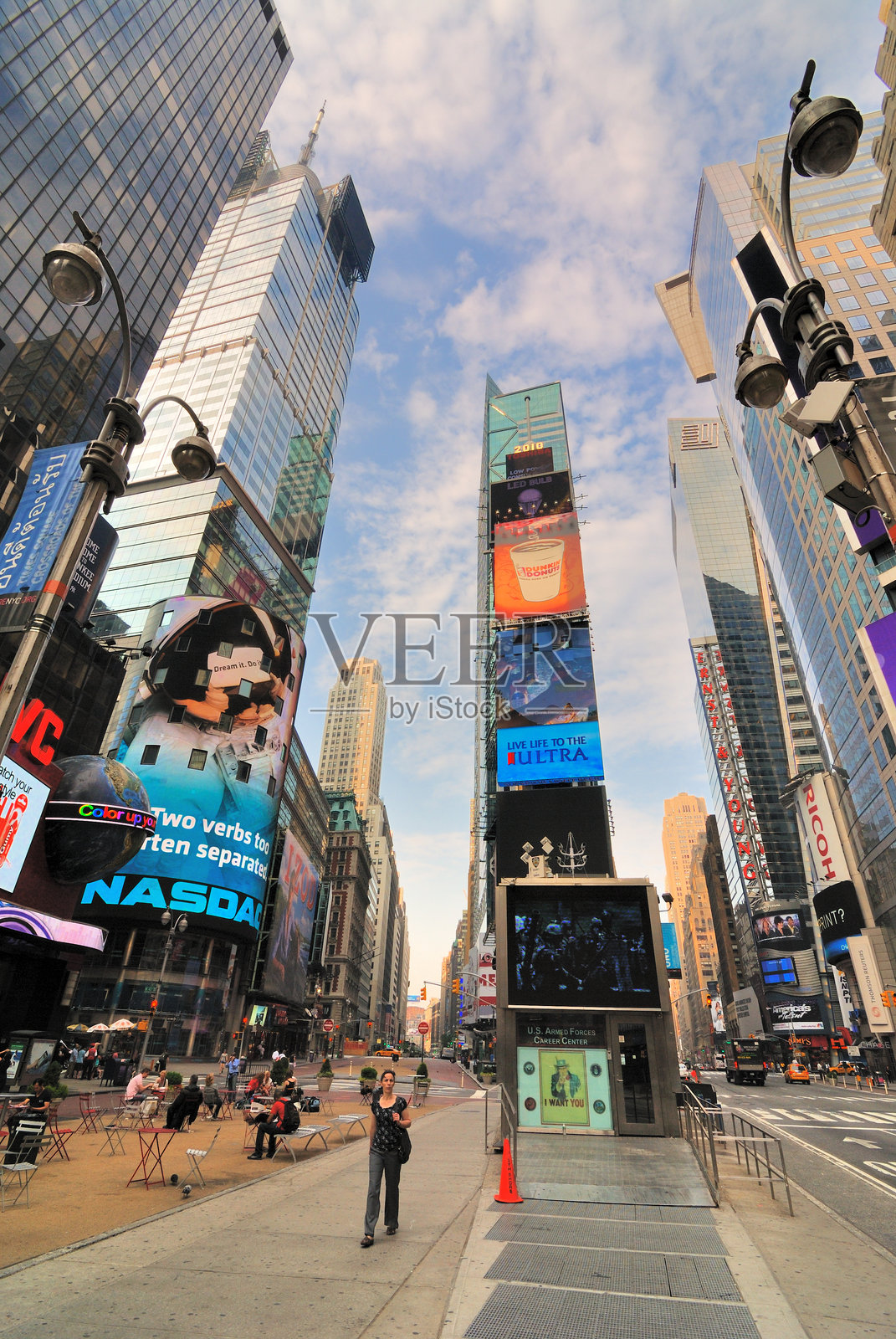 时代广场照片摄影图片