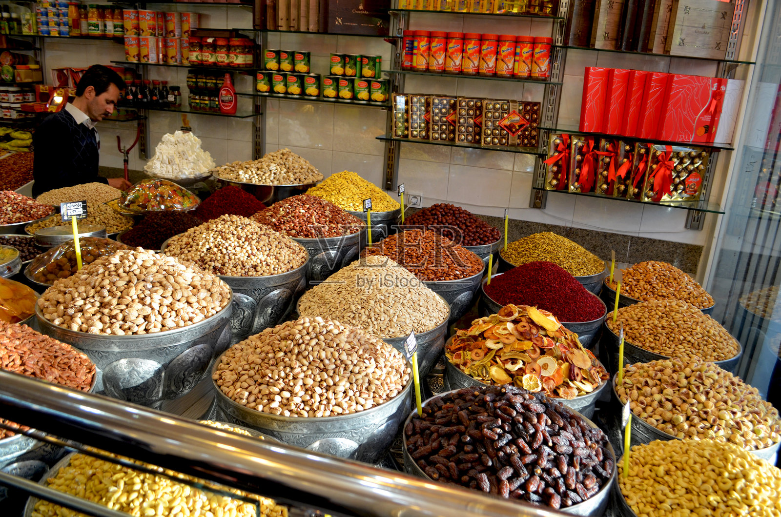 伊朗的食品店照片摄影图片