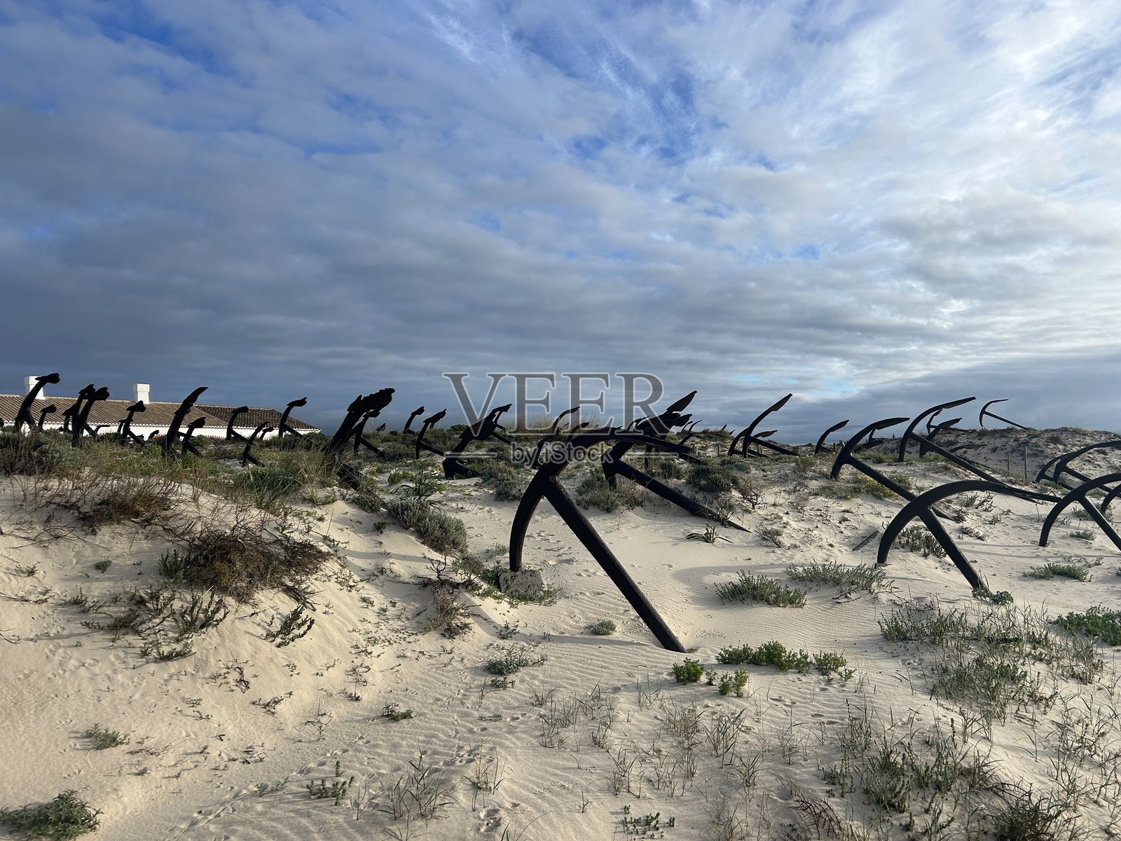 塔维拉附近的巴里尔海滩照片摄影图片