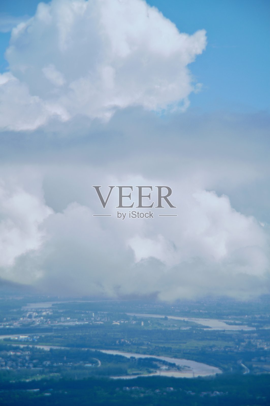 俯瞰汉中照片摄影图片