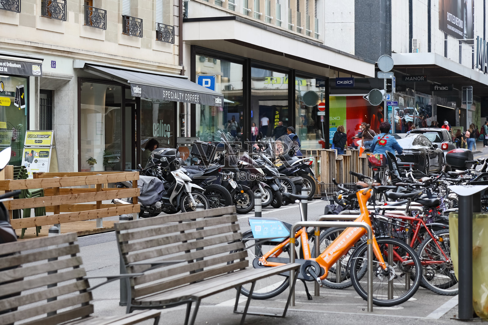 瑞士日内瓦街景照片摄影图片