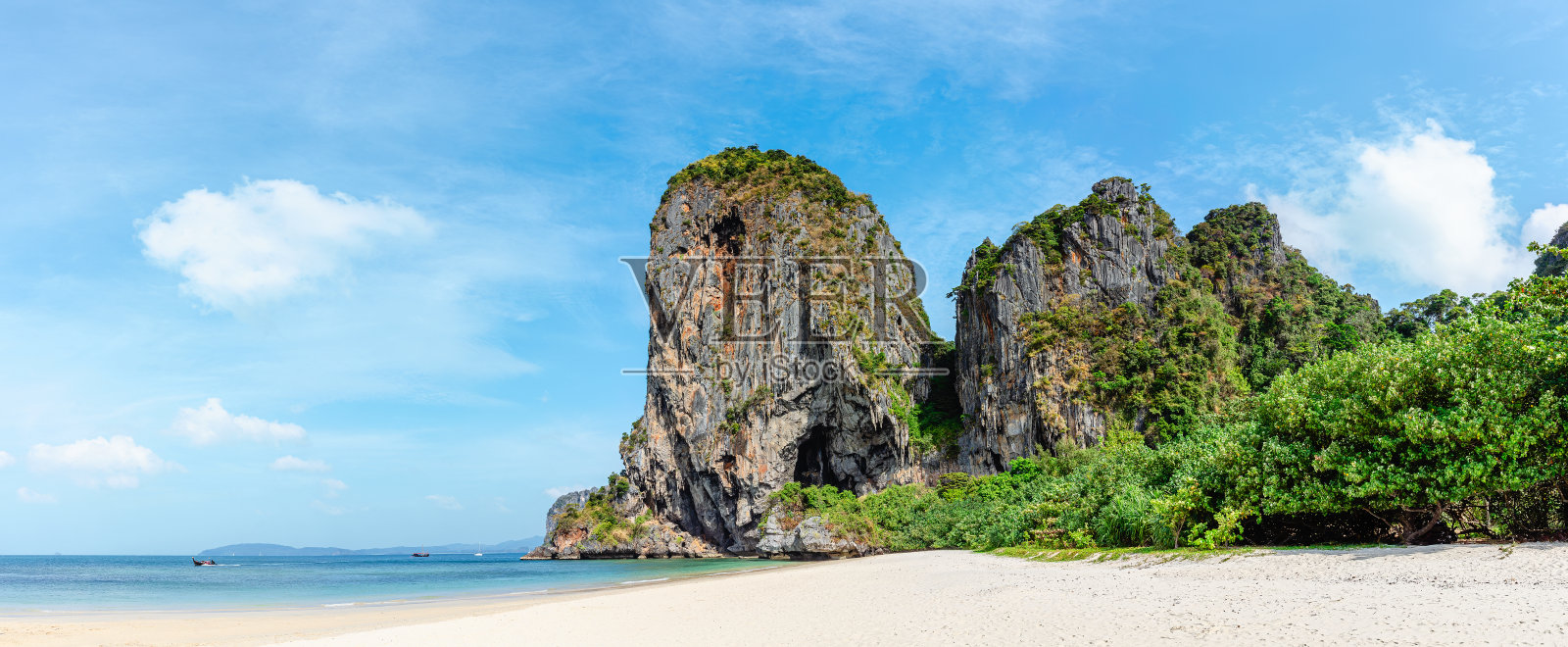 甲米府奥南海滩，泰国照片摄影图片