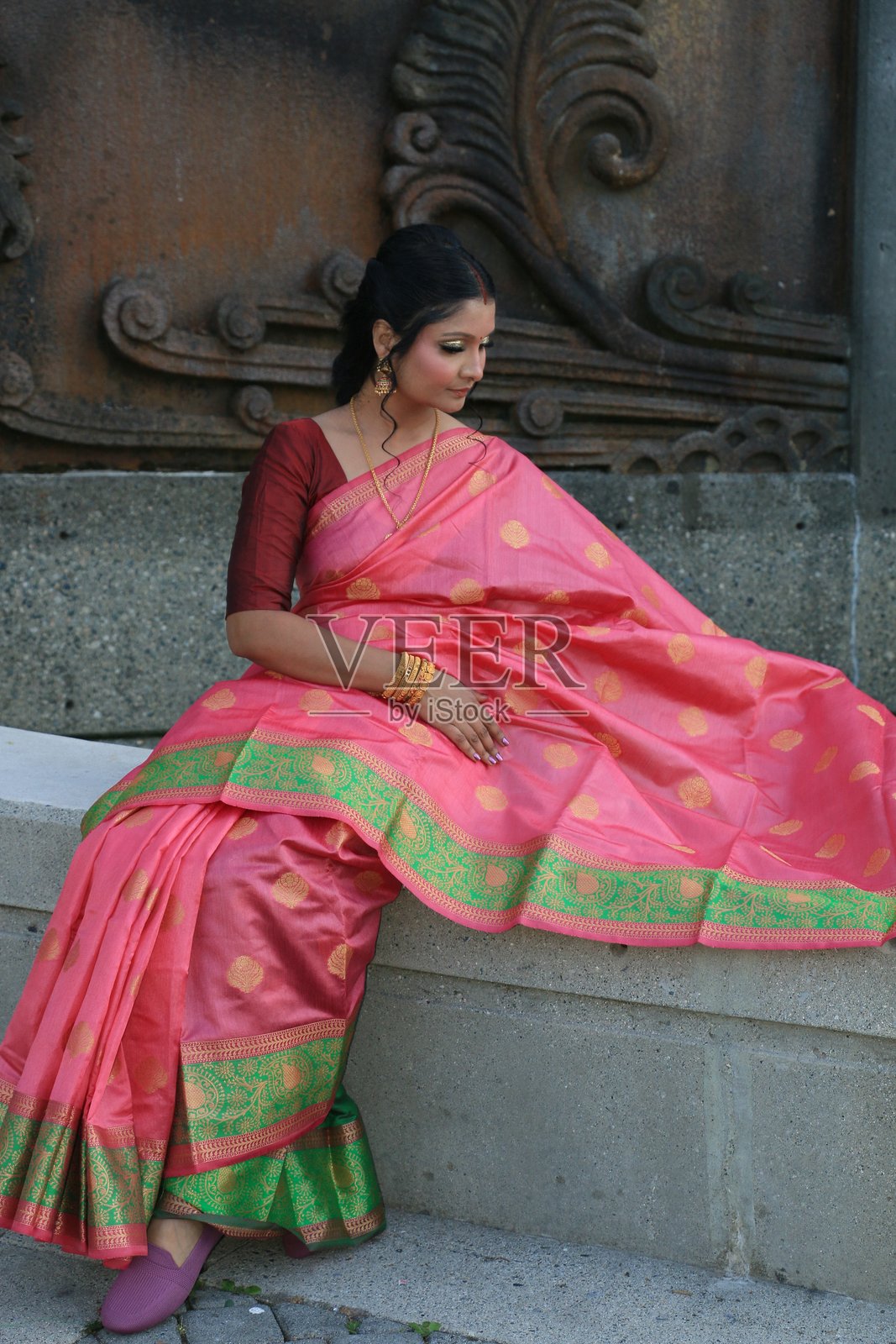 散开的纱丽照片摄影图片