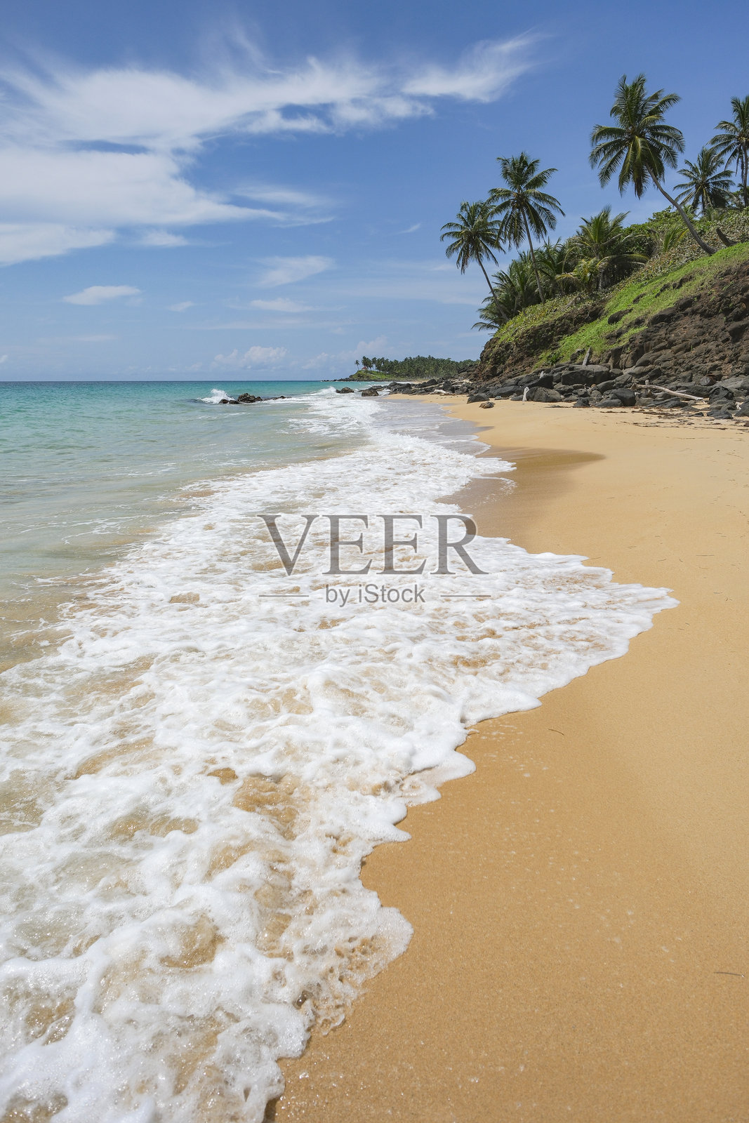 玉米岛，位于加勒比海的群岛，尼加拉瓜照片摄影图片