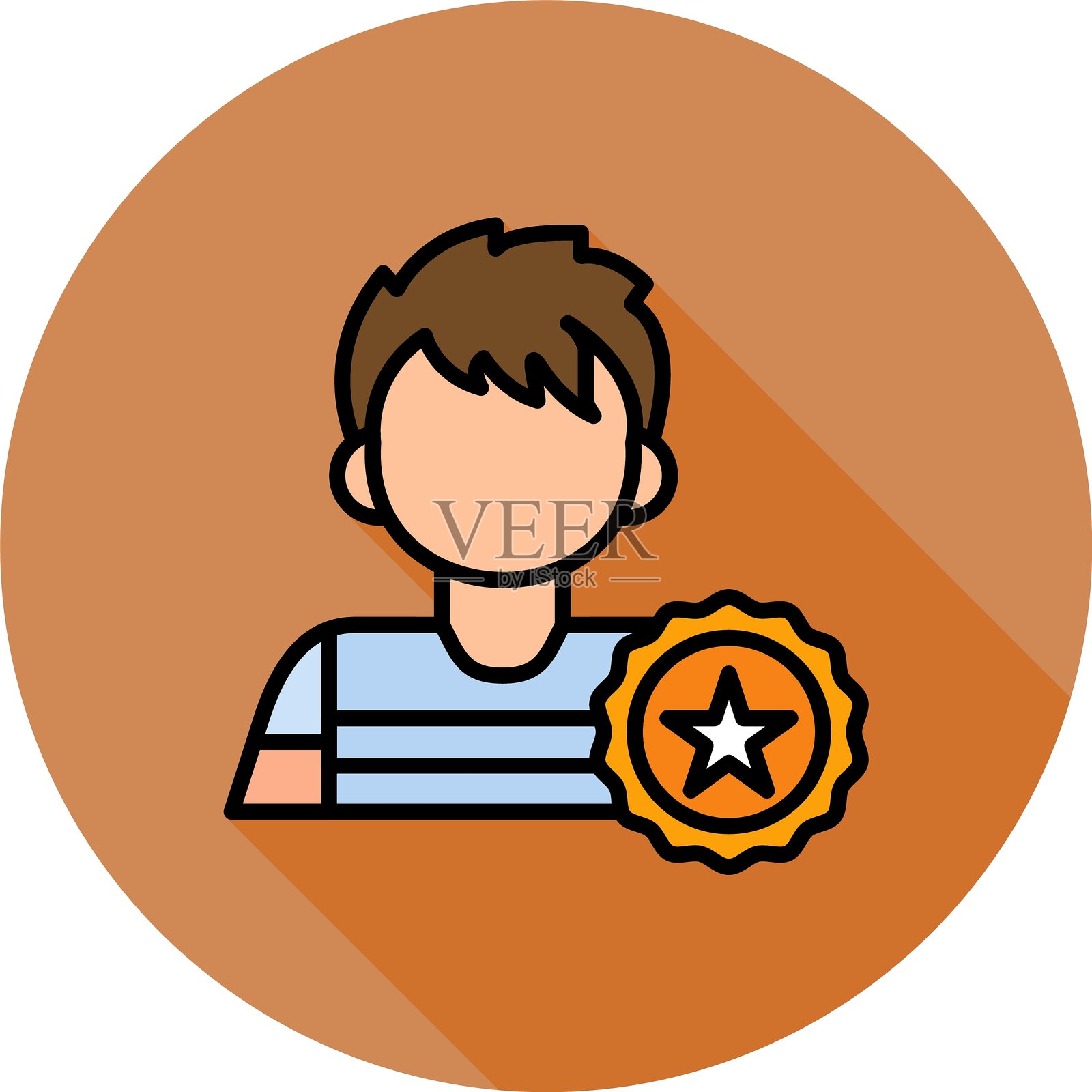 客户评分新图标设计创意插画图片素材