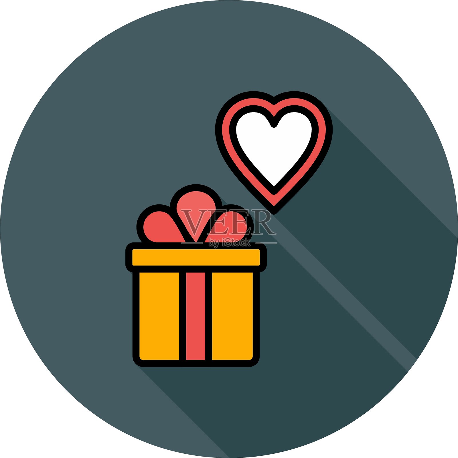 礼物新图标创意设计插画图片素材