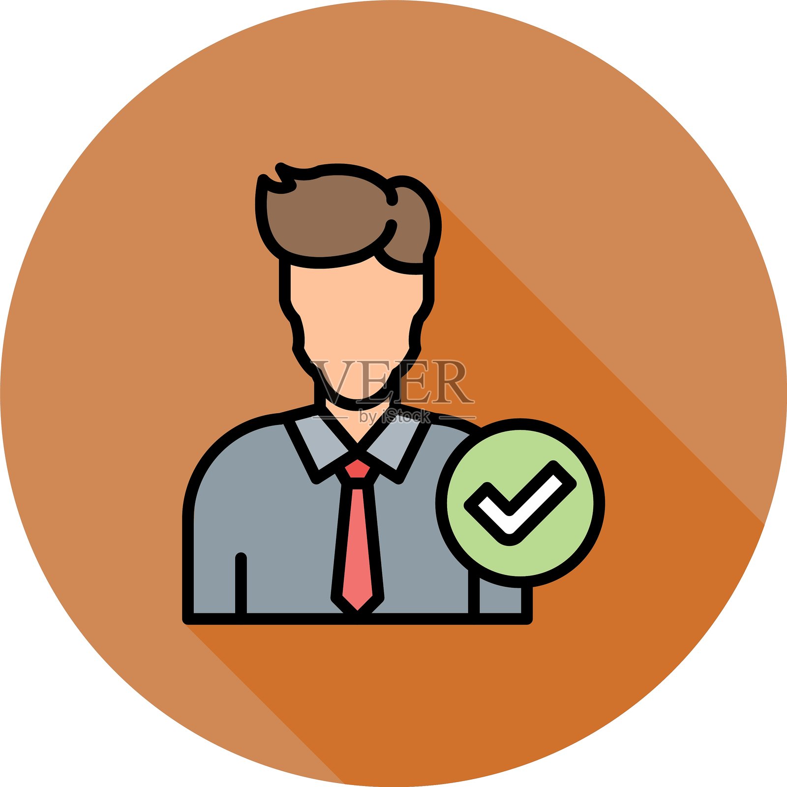 决策制定新图标设计创意插画图片素材