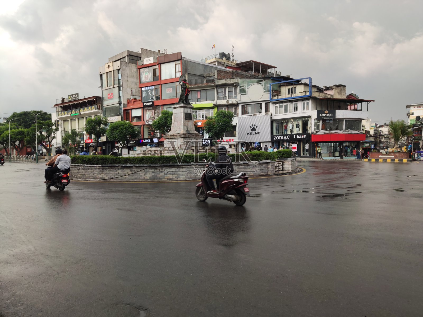 加德满都交通照片摄影图片