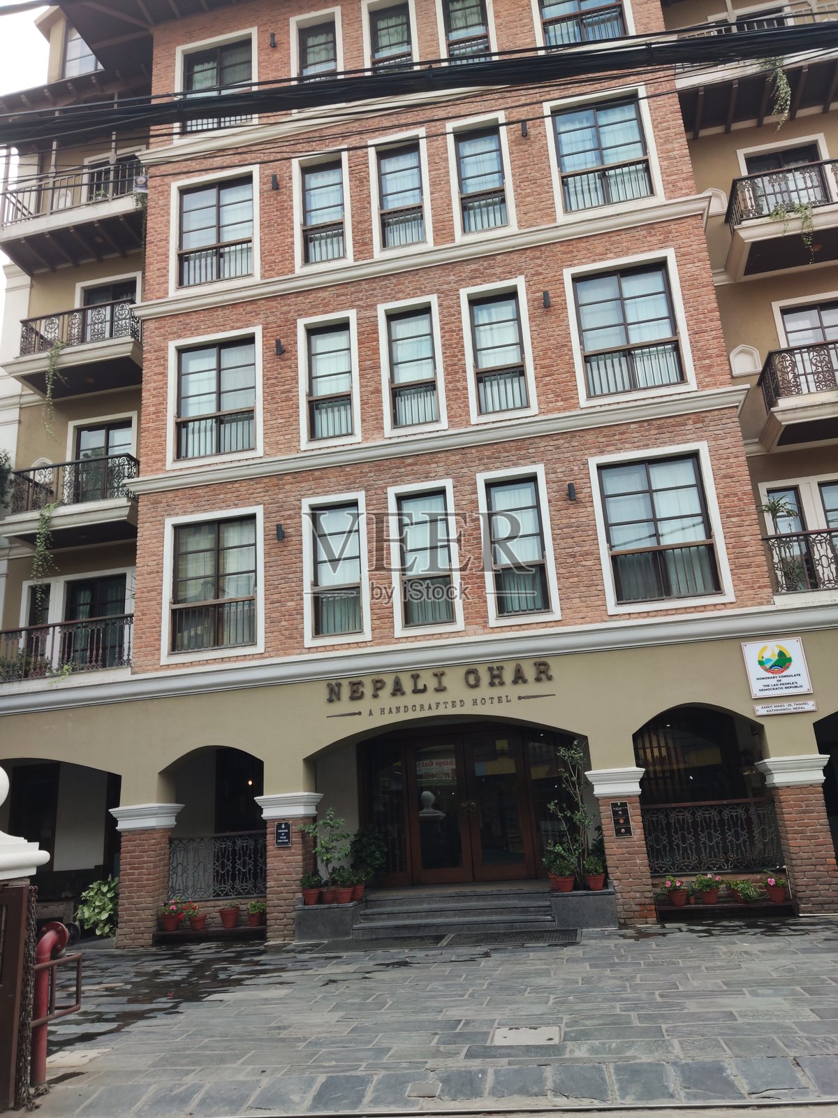 尼泊尔加尔酒店，加德满都照片摄影图片