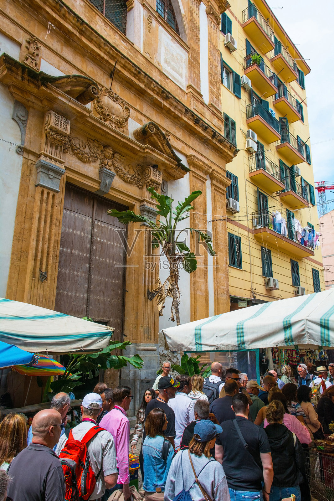 意大利西西里巴勒莫圣母无染原罪教堂照片摄影图片