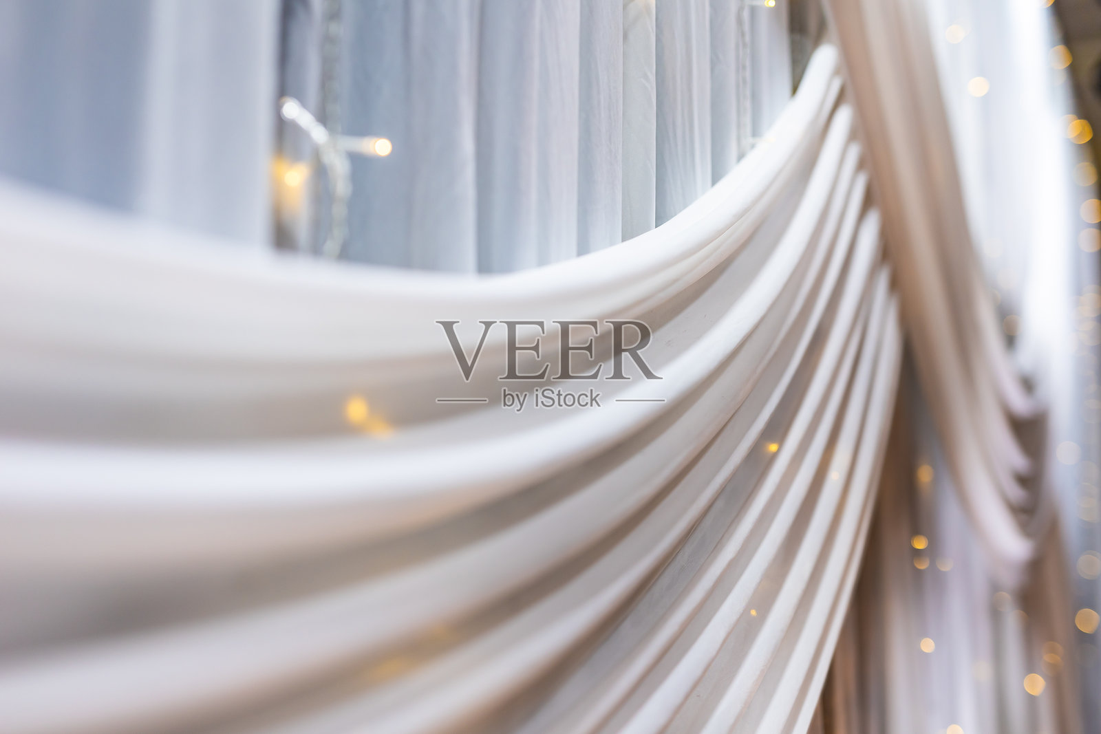 印度传统婚礼仪式内景与装饰照片摄影图片