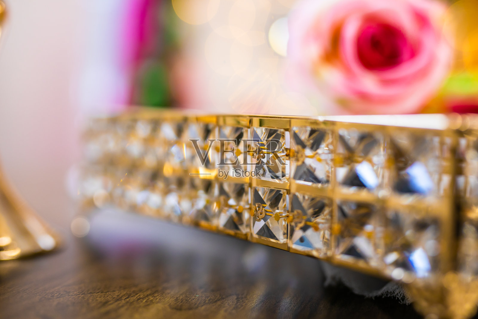 印度传统婚礼仪式内部装饰照片摄影图片