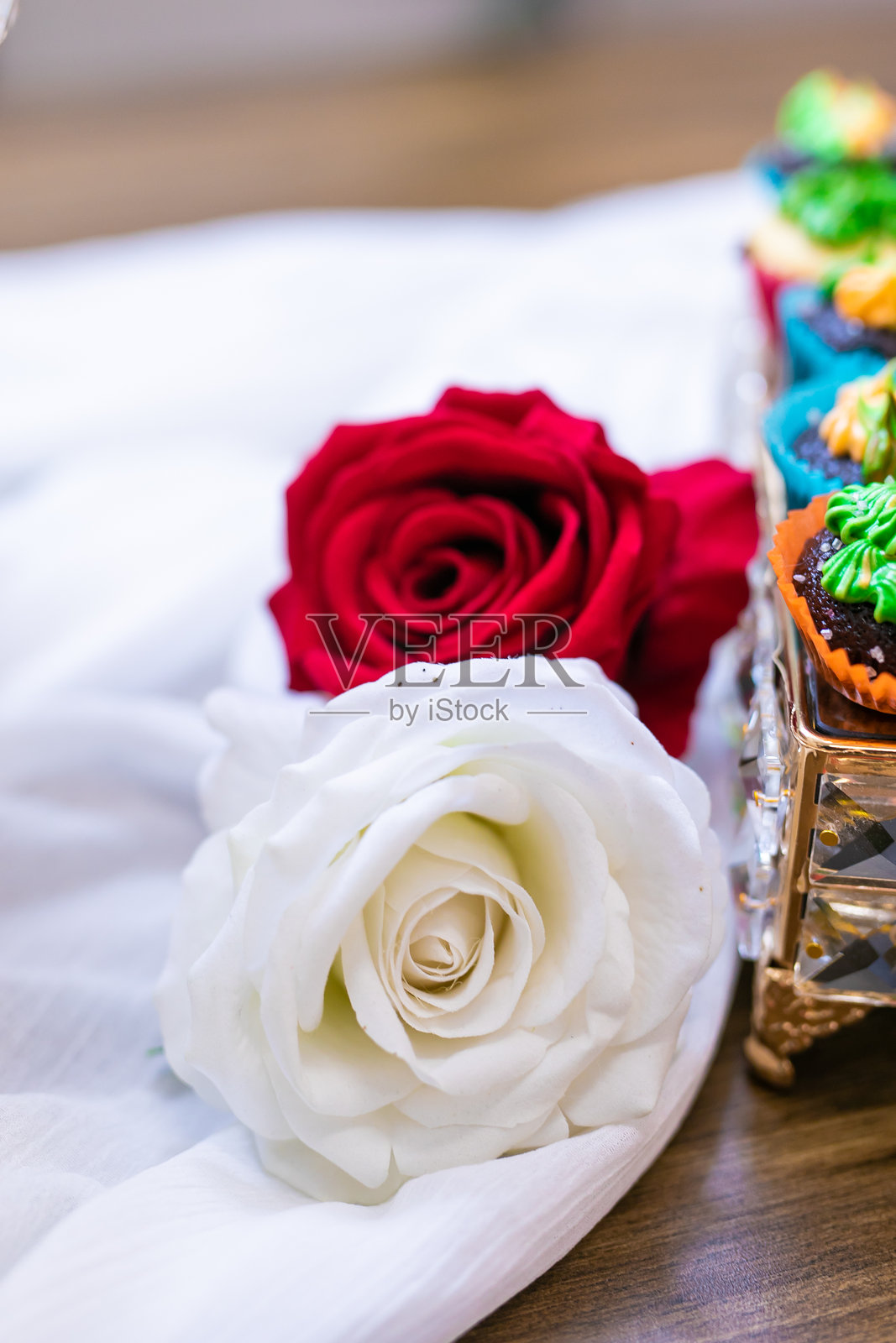 印度传统婚礼的室内布置与装饰照片摄影图片