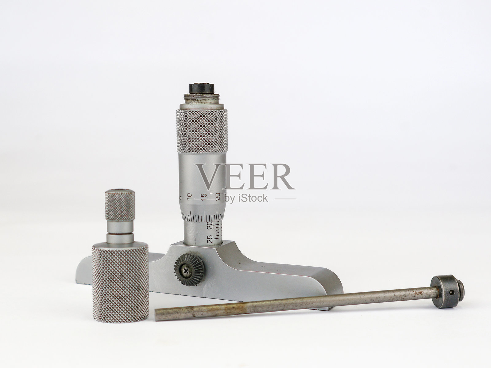 拆解的深度千分尺照片摄影图片