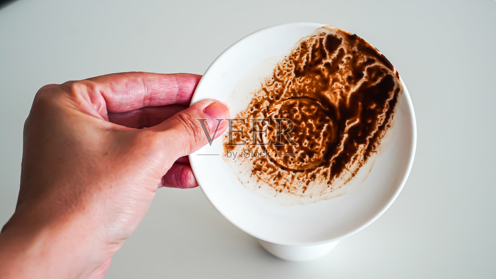 土耳其咖啡占卜解读照片摄影图片