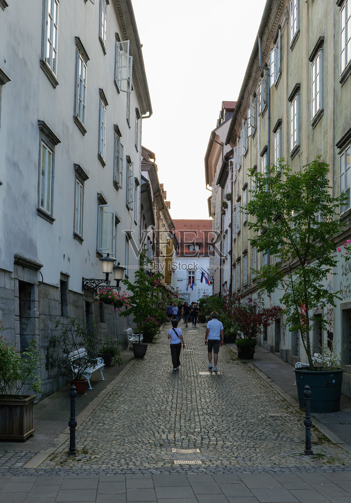 卢布尔雅那市照片摄影图片