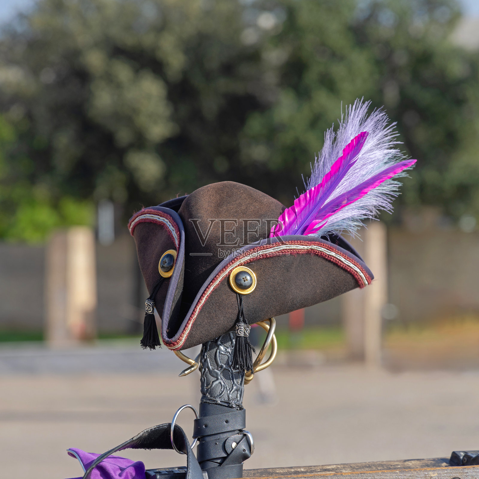 海盗三角帽照片摄影图片