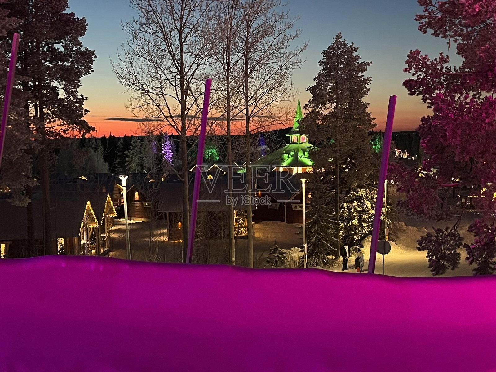 芬兰 - 罗瓦涅米 - 圣诞老人村照片摄影图片