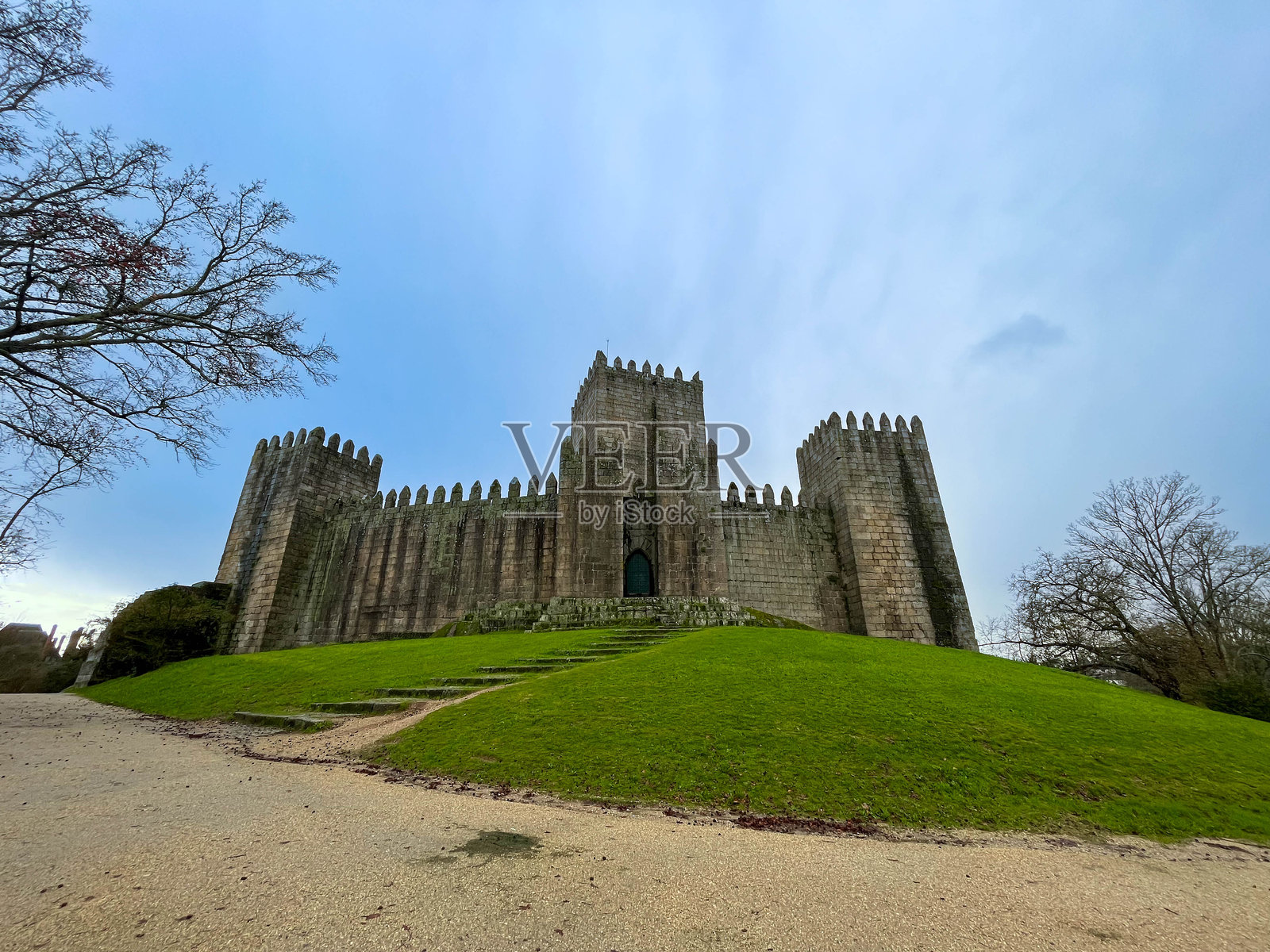 葡萄牙吉马良斯城堡公共景观照片摄影图片