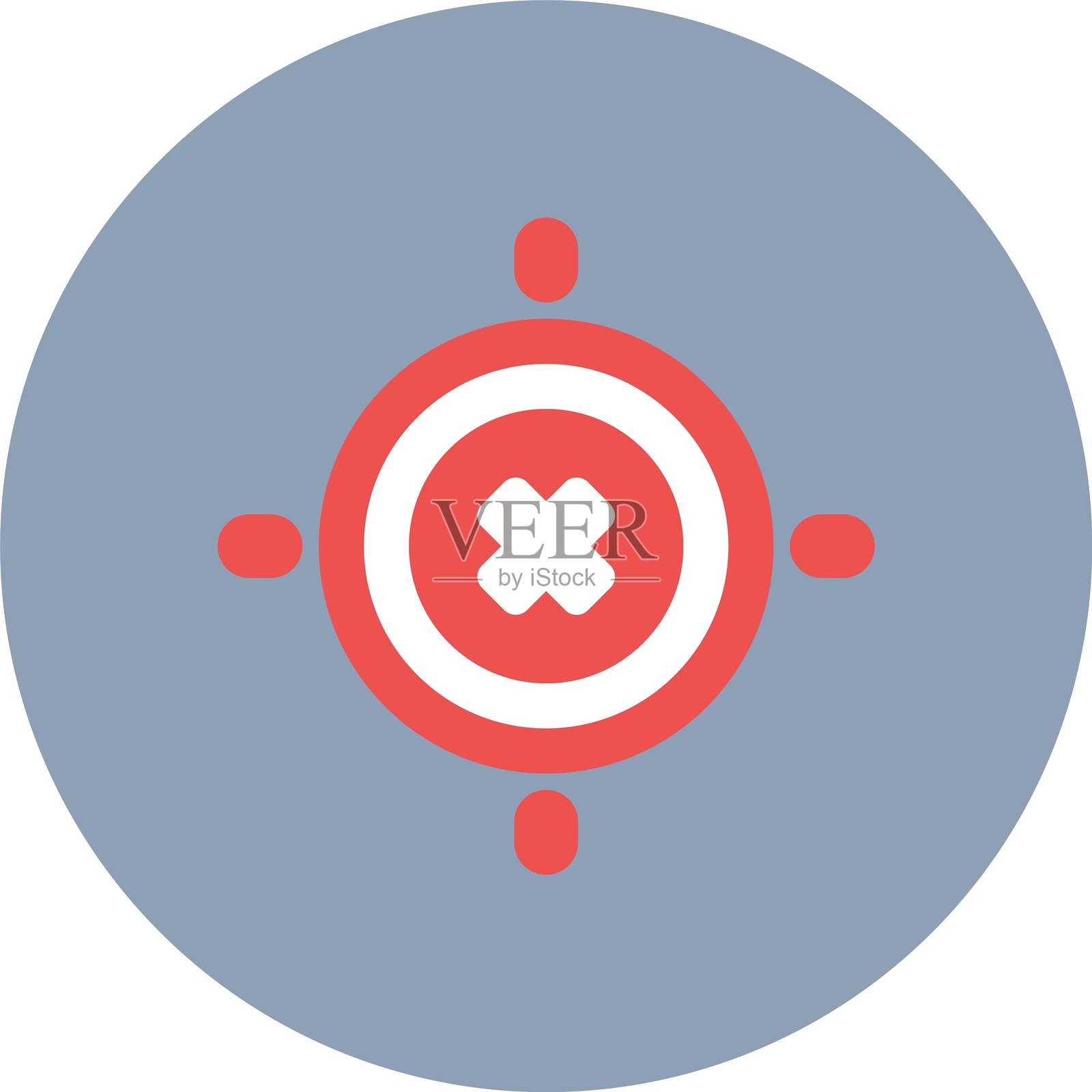 目标新图标设计创意插画图片素材