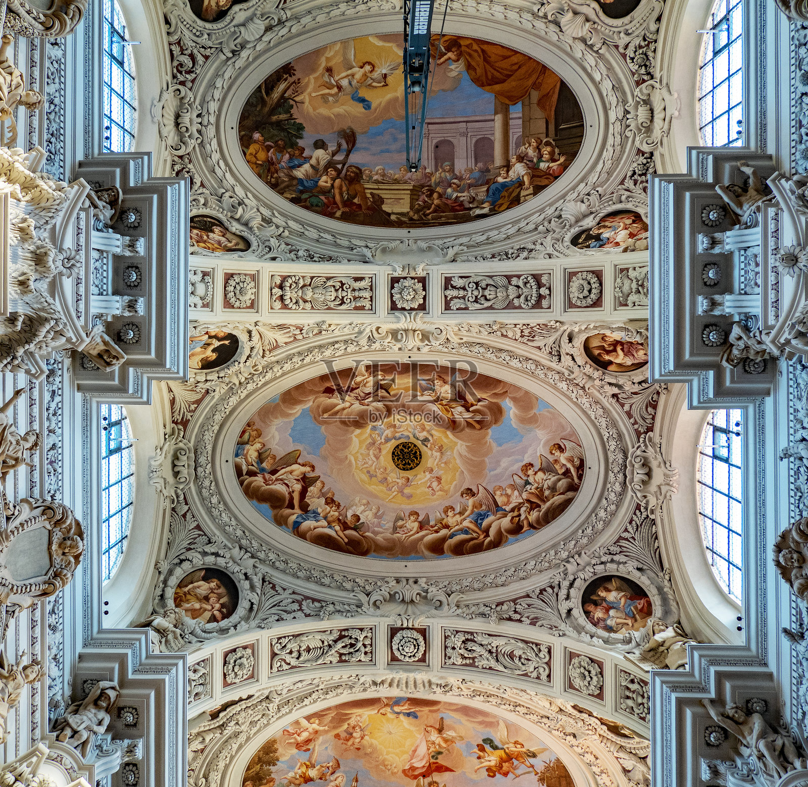 帕绍的圣斯蒂芬大教堂照片摄影图片