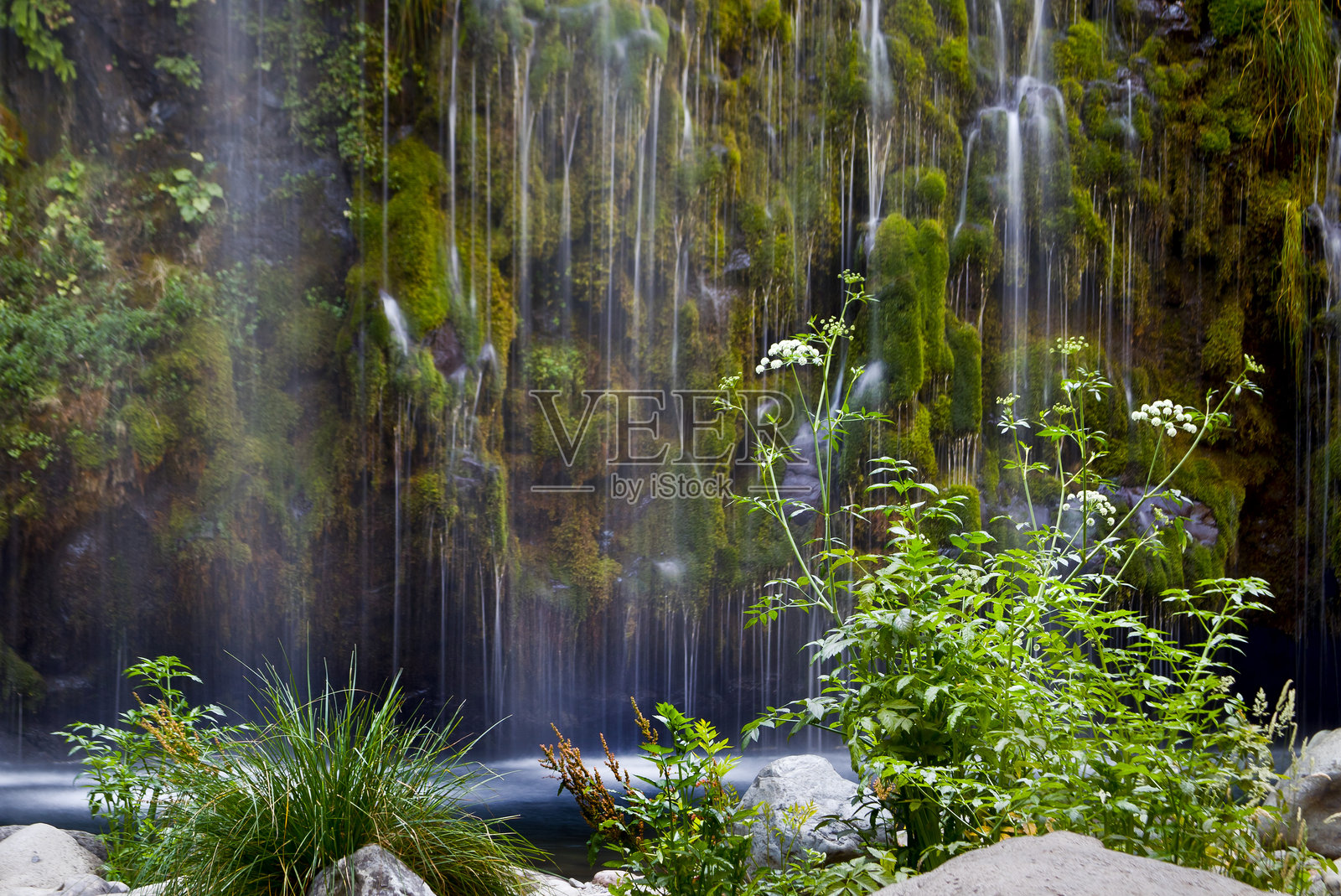 莫斯布雷瀑布照片摄影图片
