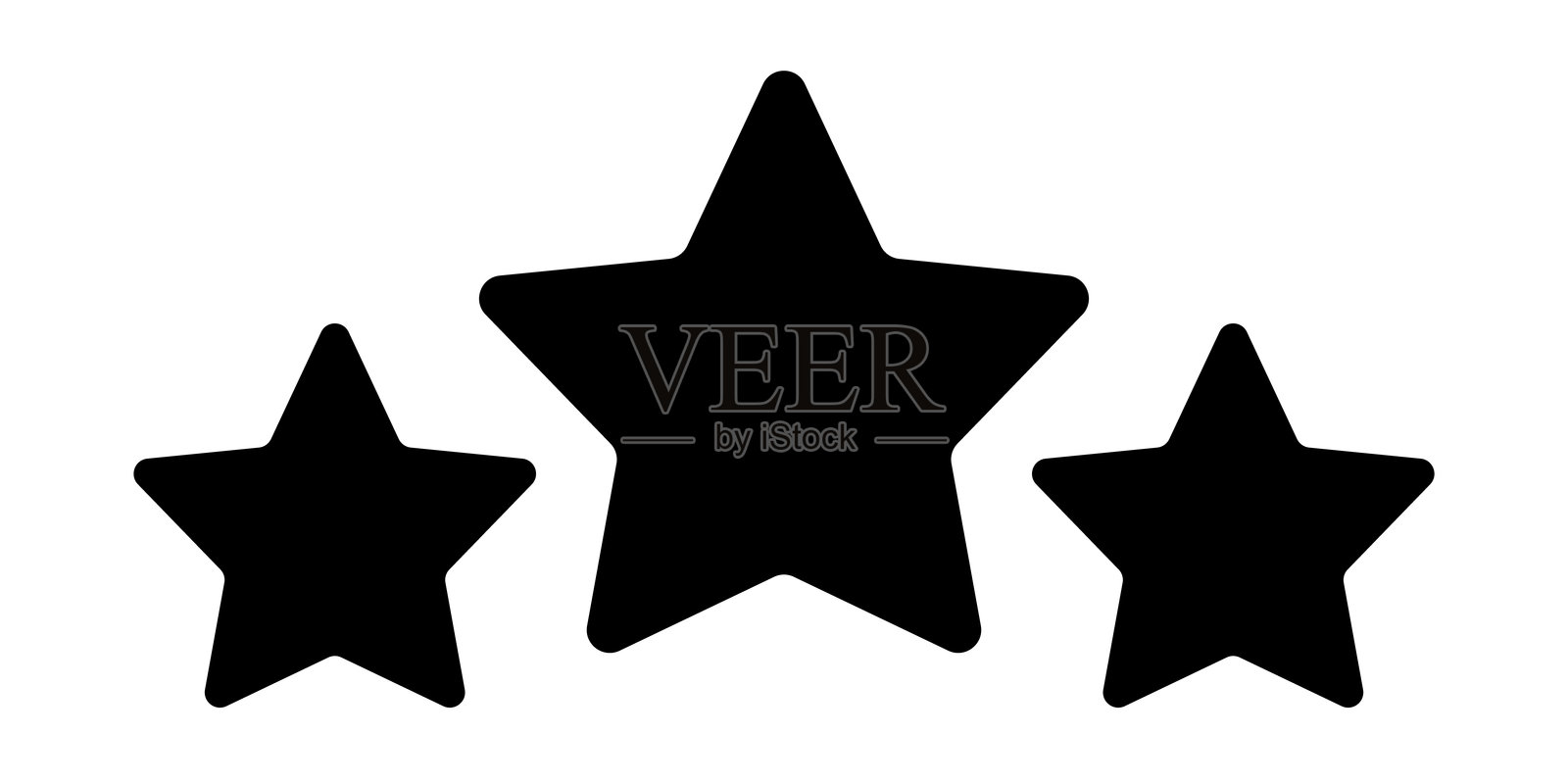 星星图标。星星奖品图标插画图片素材