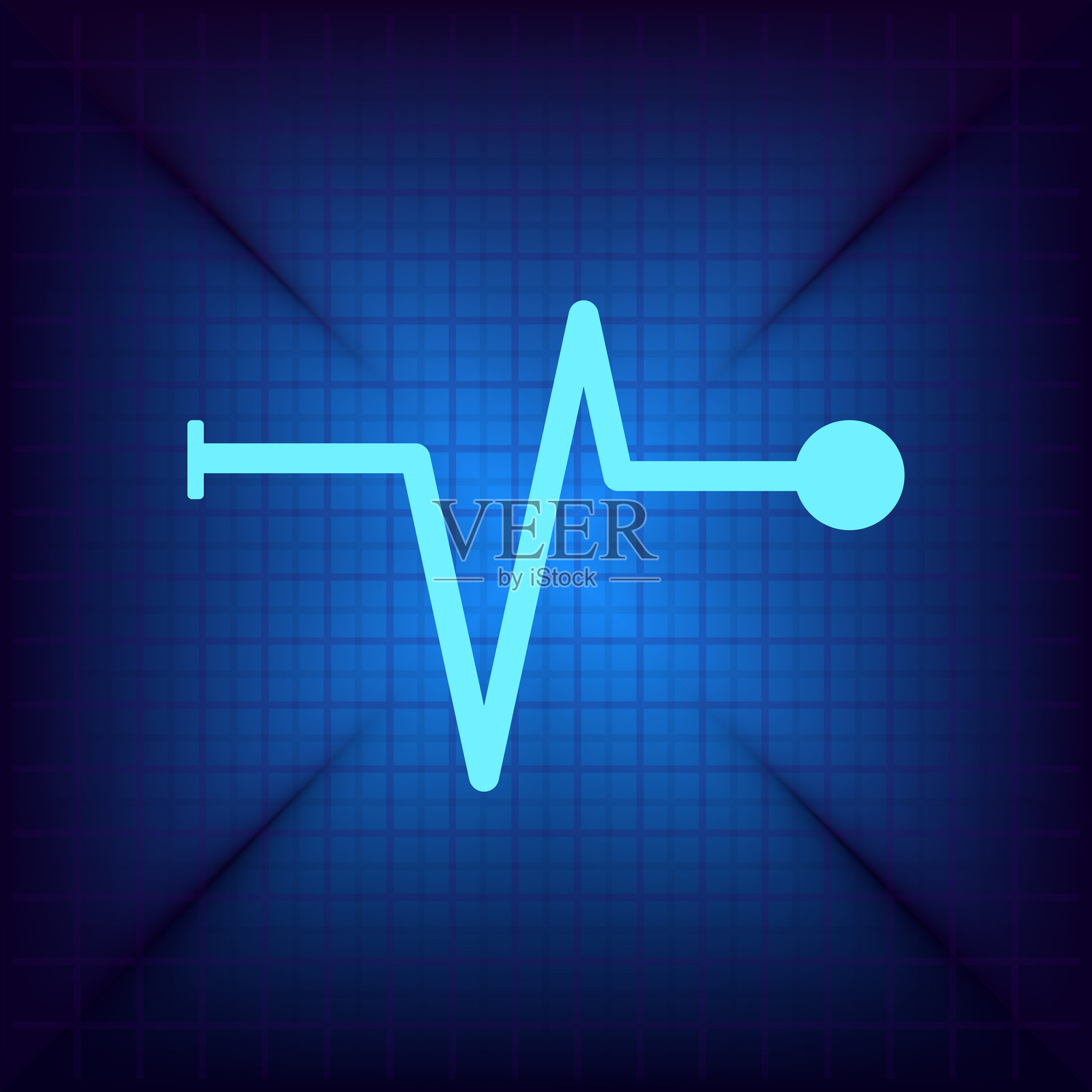 心跳插画图片素材