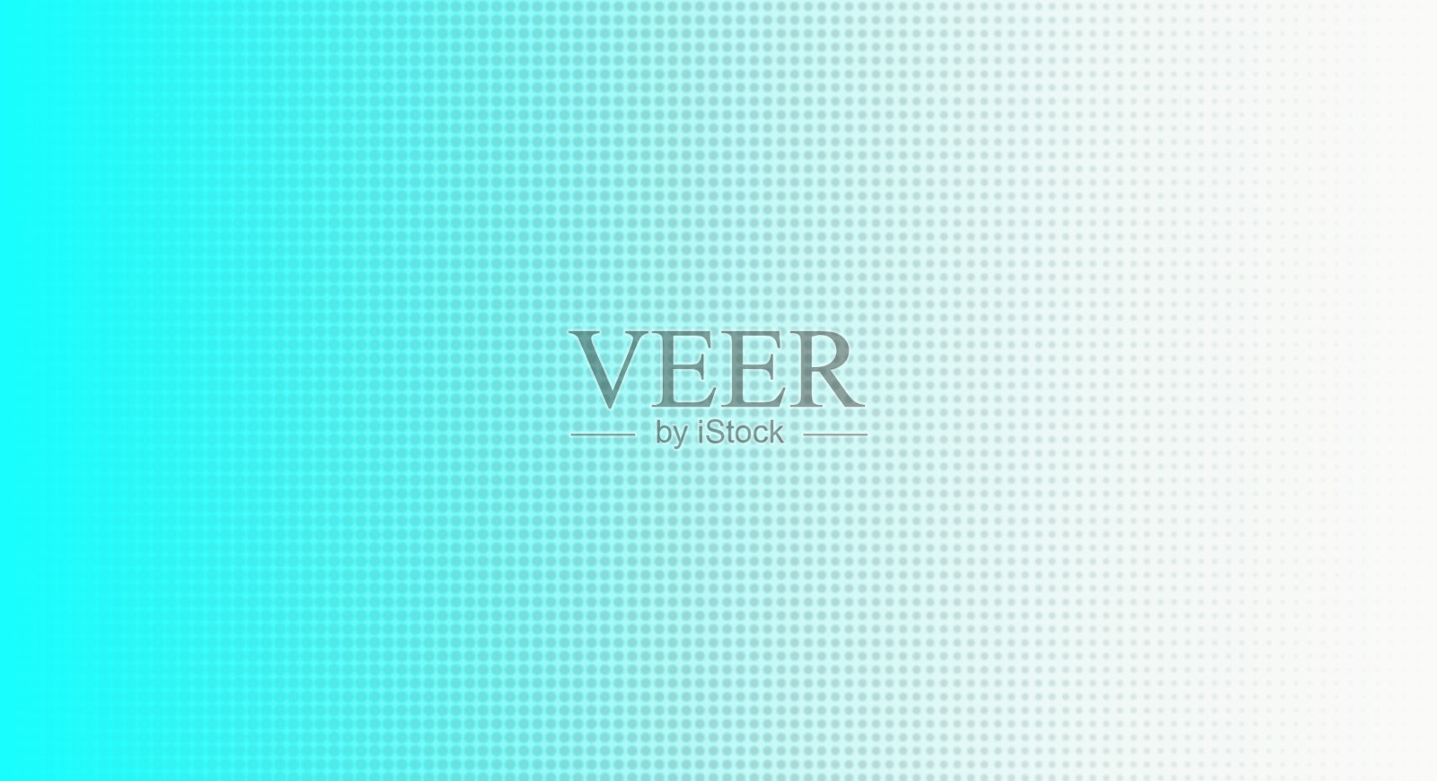 一张干净清爽的半调网格图形，展示了从青色到白色的平滑渐变，非常适合现代设计和抽象概念。照片摄影图片