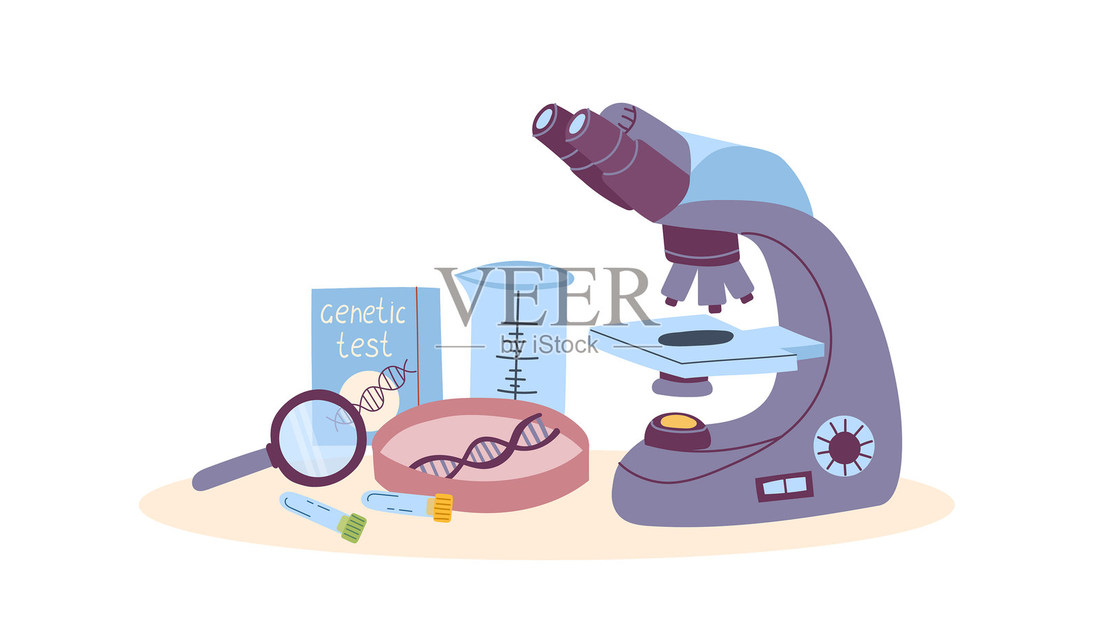 DNA背景2插画图片素材