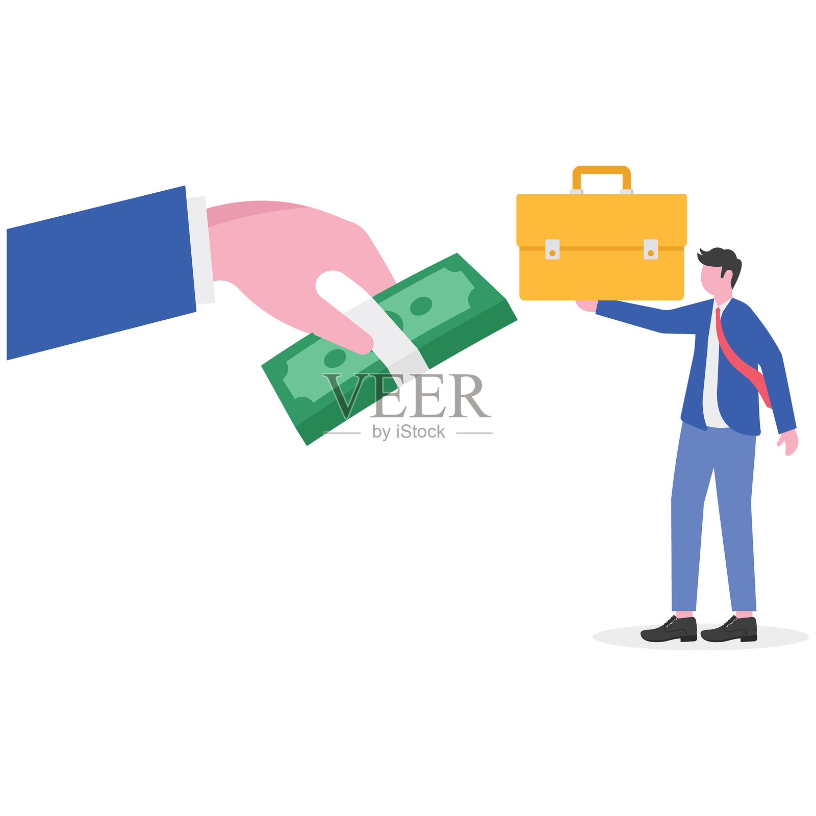 商业概念，矢量图包，社交媒体设计插画图片素材