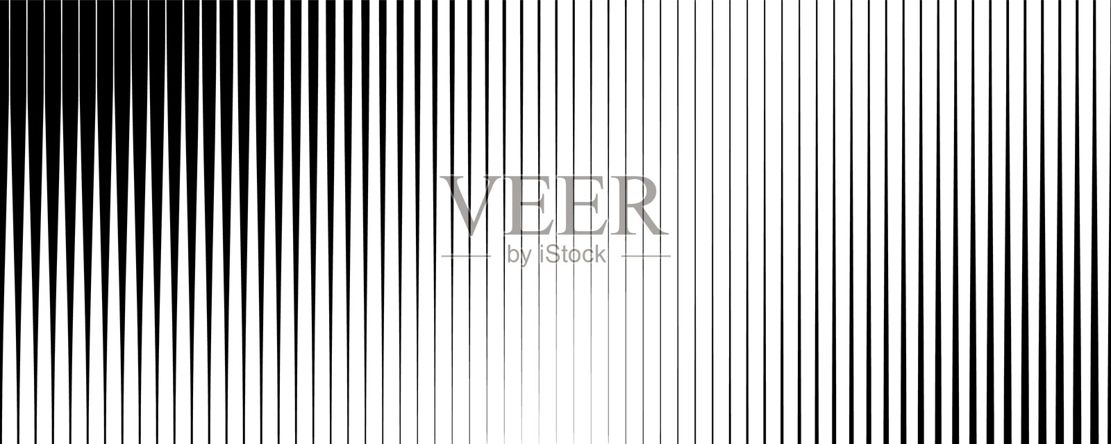 横向渐变过渡背景，带有格子线图案。白色背景上的单色半调纹理，带有条纹淡出效果。插画图片素材