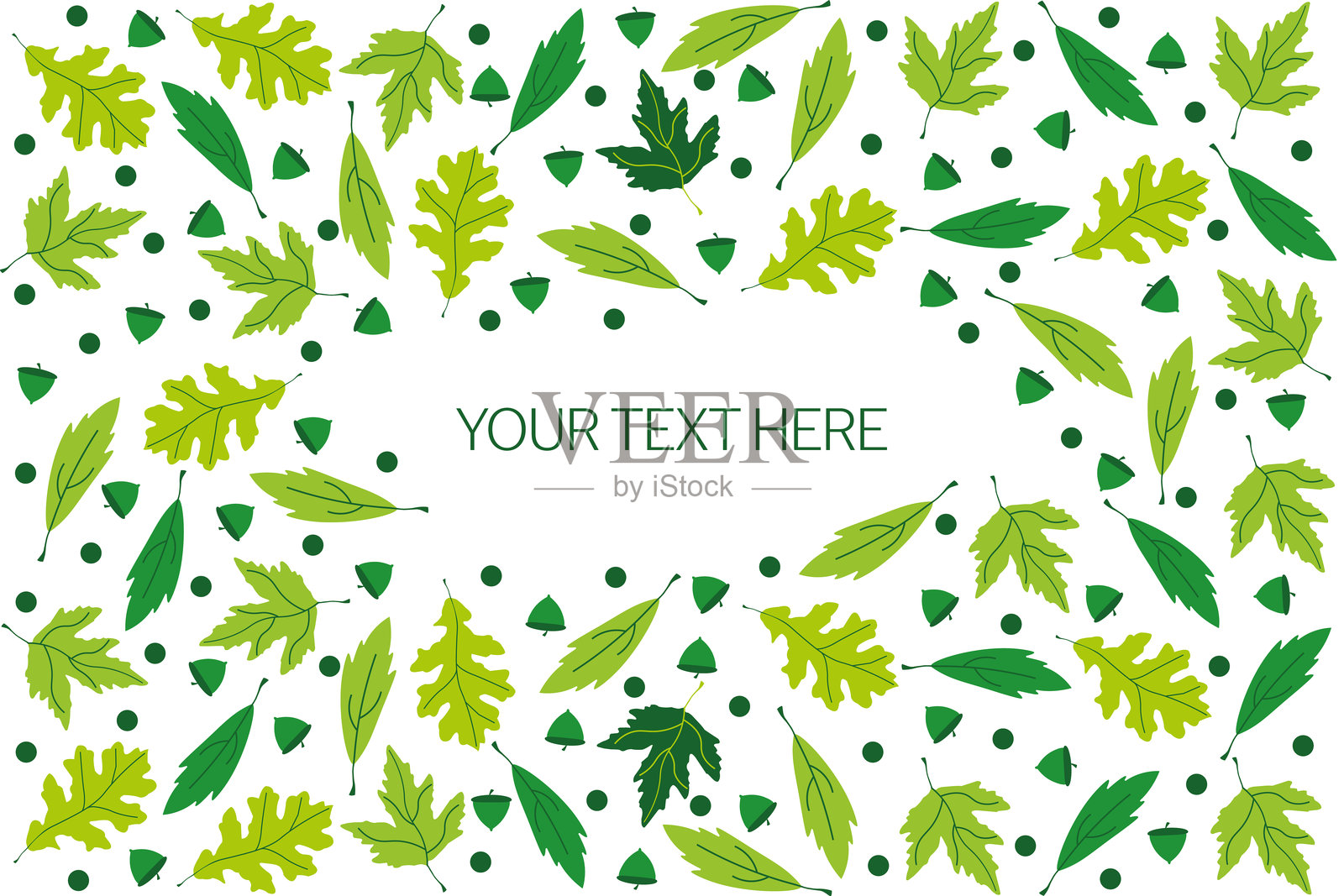 秋季无缝背景壁纸矢量图插画图片素材