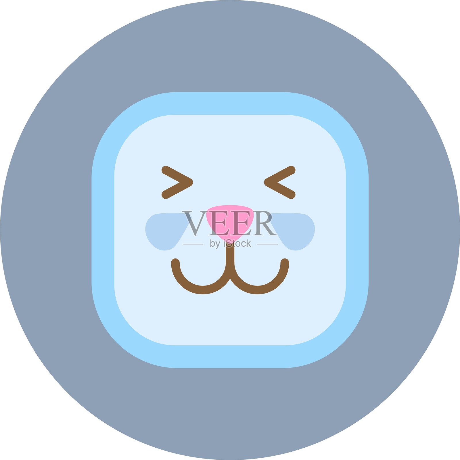 笑脸新图标创意设计插画图片素材