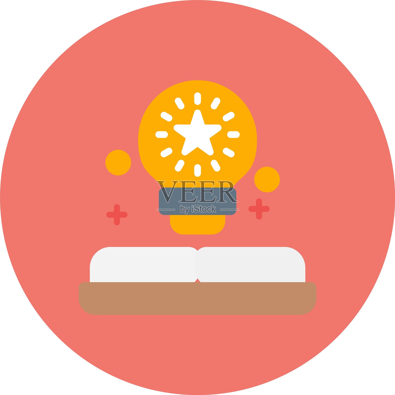 创意书籍新图标设计插画图片素材