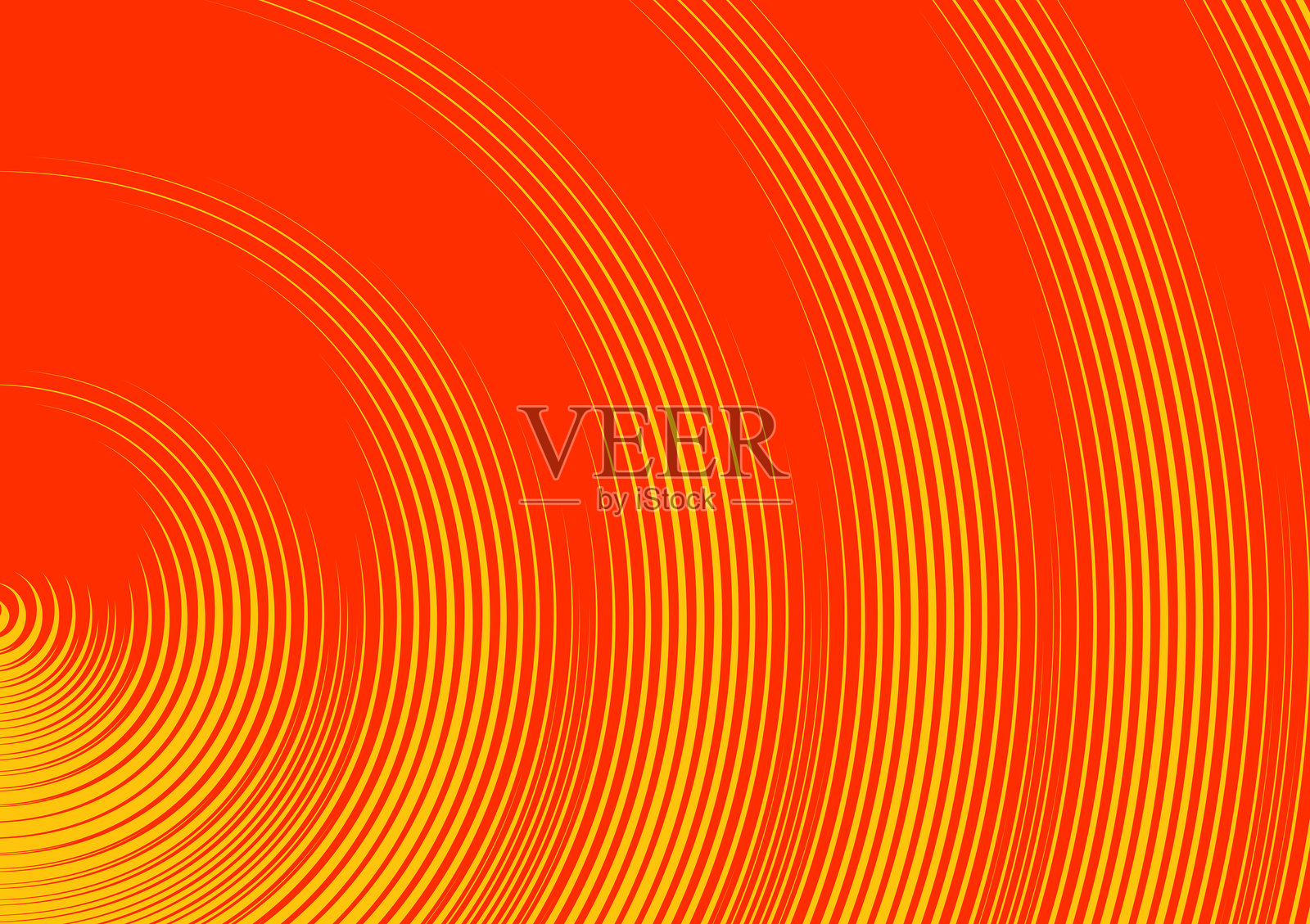 同心圆抽象背景插画图片素材