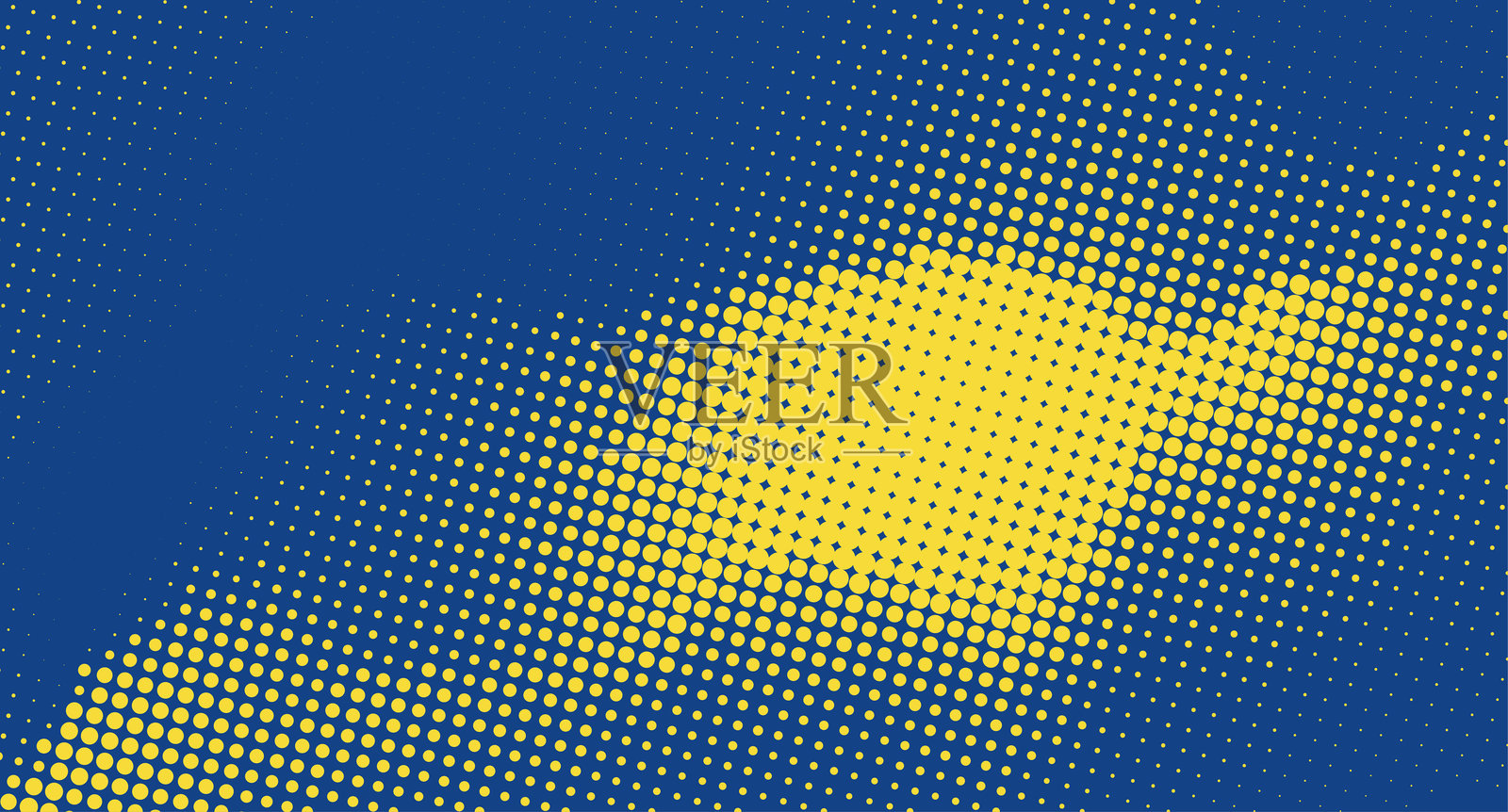 抽象的半色调圆点纹理水彩风景背景插画图片素材