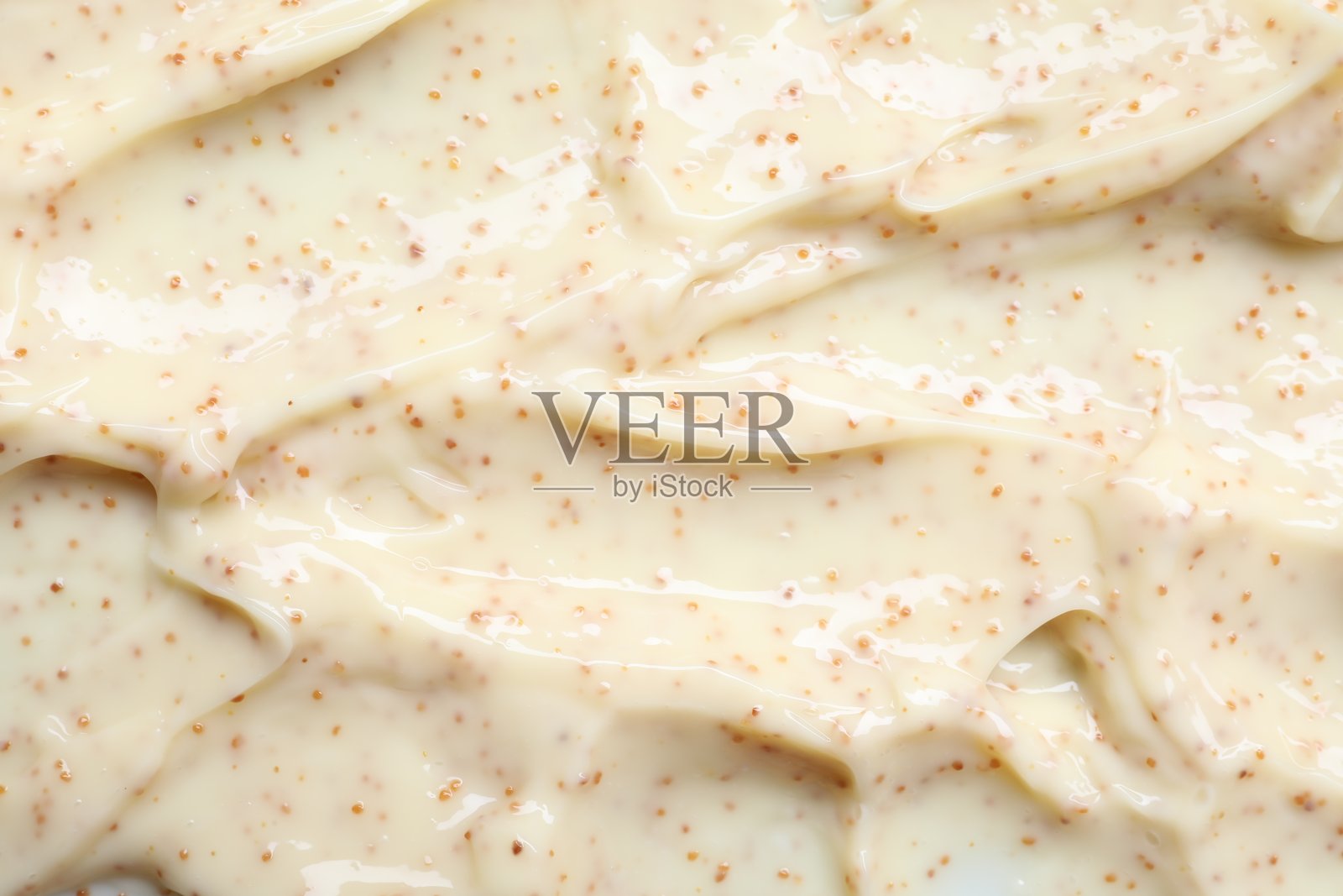 天然身体磨砂膏作为背景，俯视视角照片摄影图片