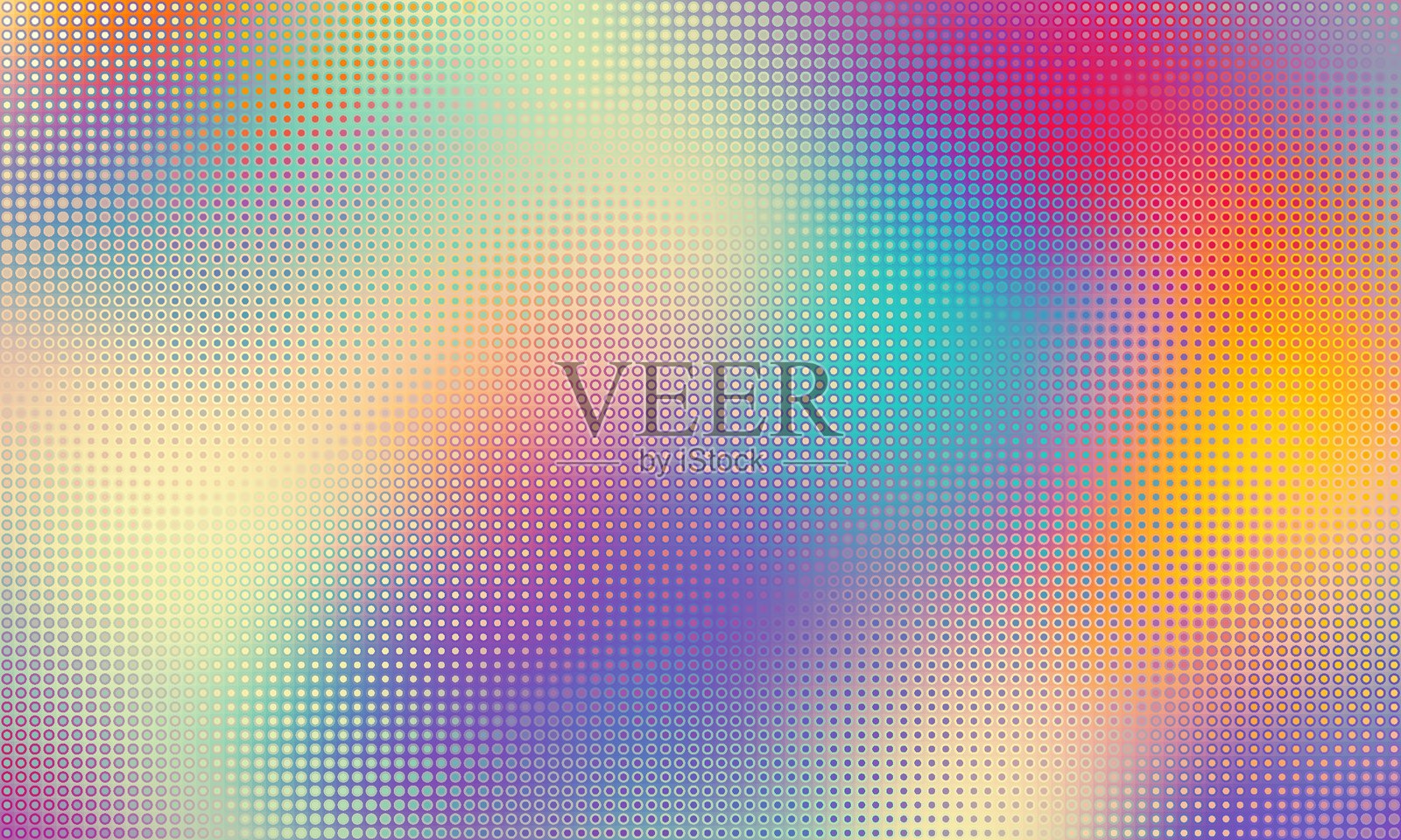 像素化的抽象能量背景。半调效果。矢量图。带有叠加莫尔纹效果的小粒子插画图片素材