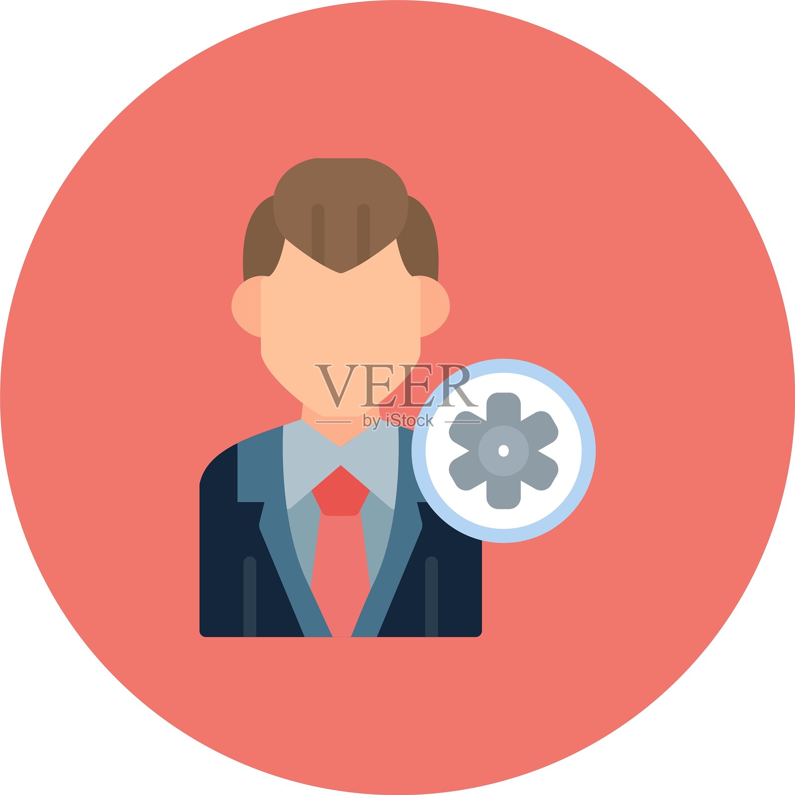 数字化新图标设计创意插画图片素材