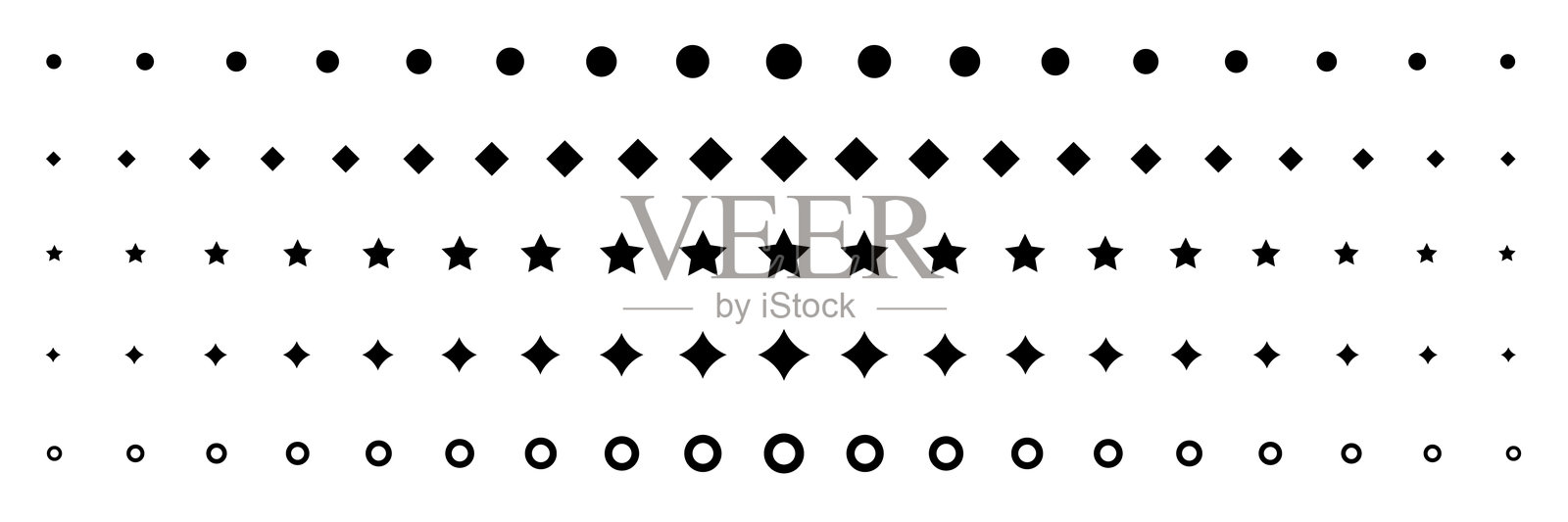 几何装饰。线条装饰矢量图插画图片素材