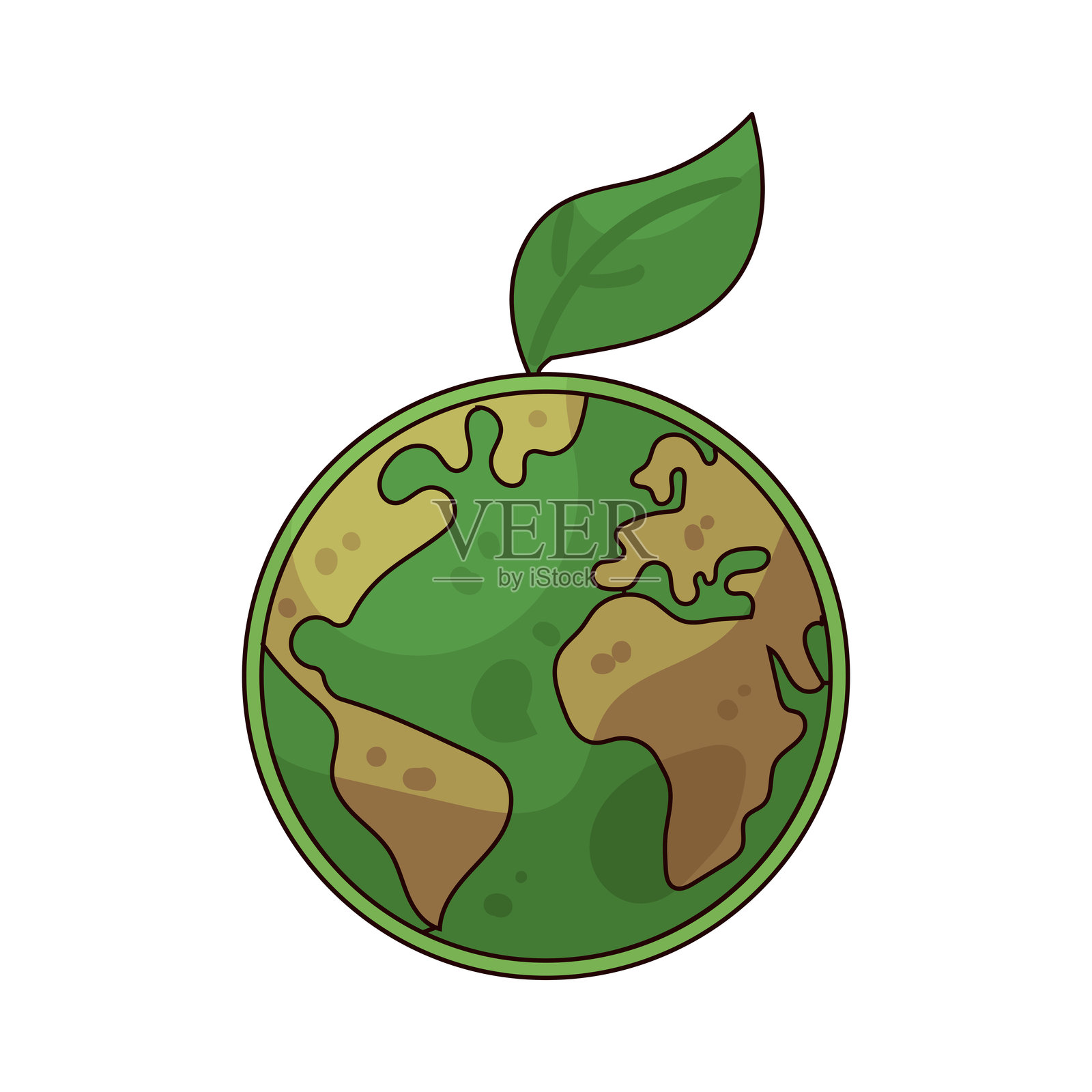 生态插画图片素材