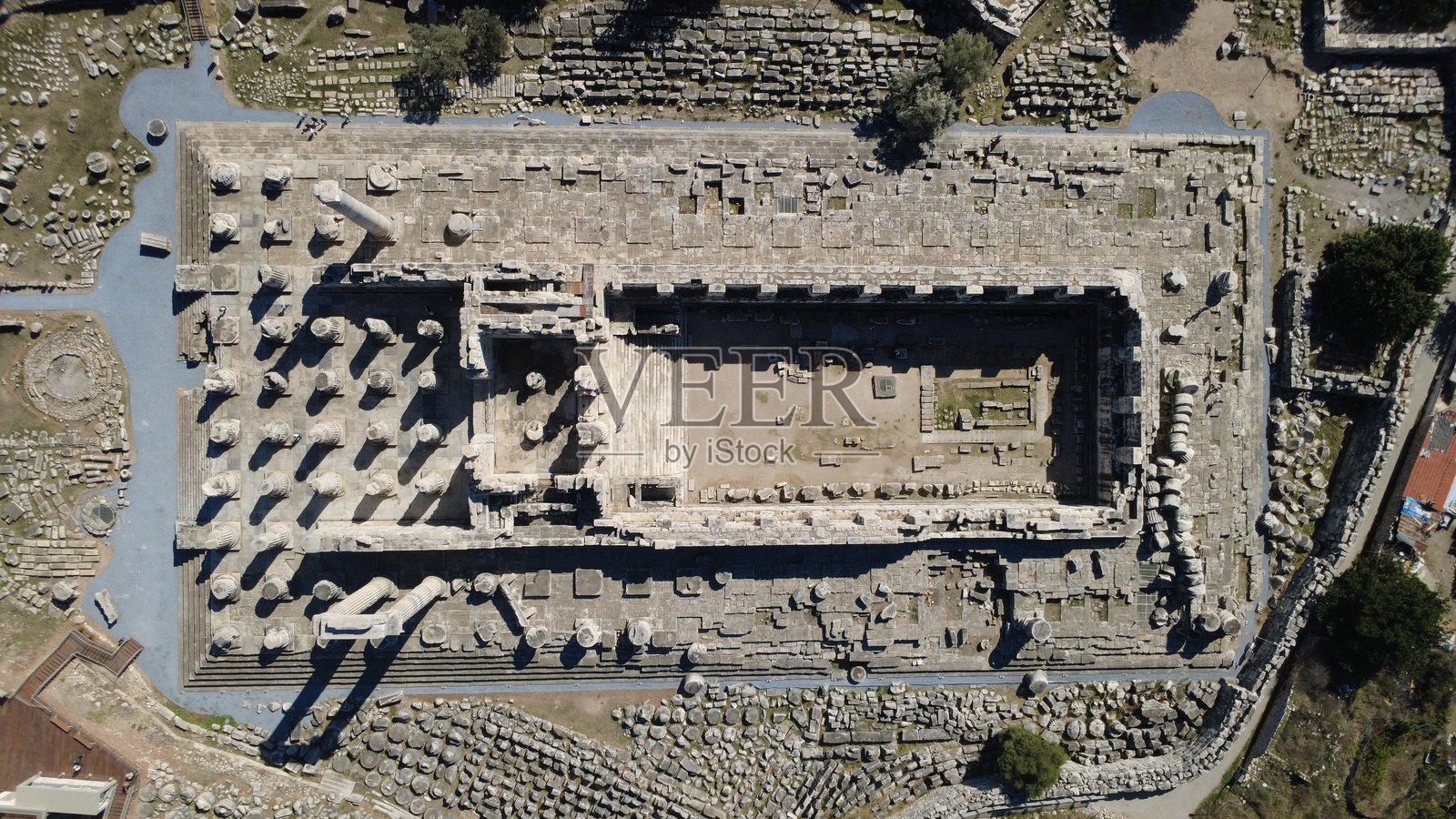 阿波罗神庙，代迪马（土耳其艾登）照片摄影图片