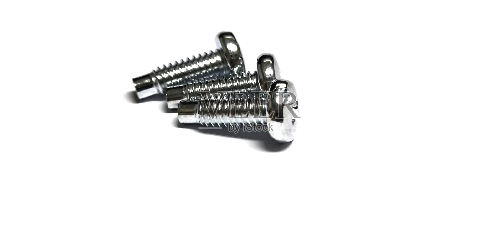 白色背景上的螺母。用于紧固件的螺母。照片摄影图片