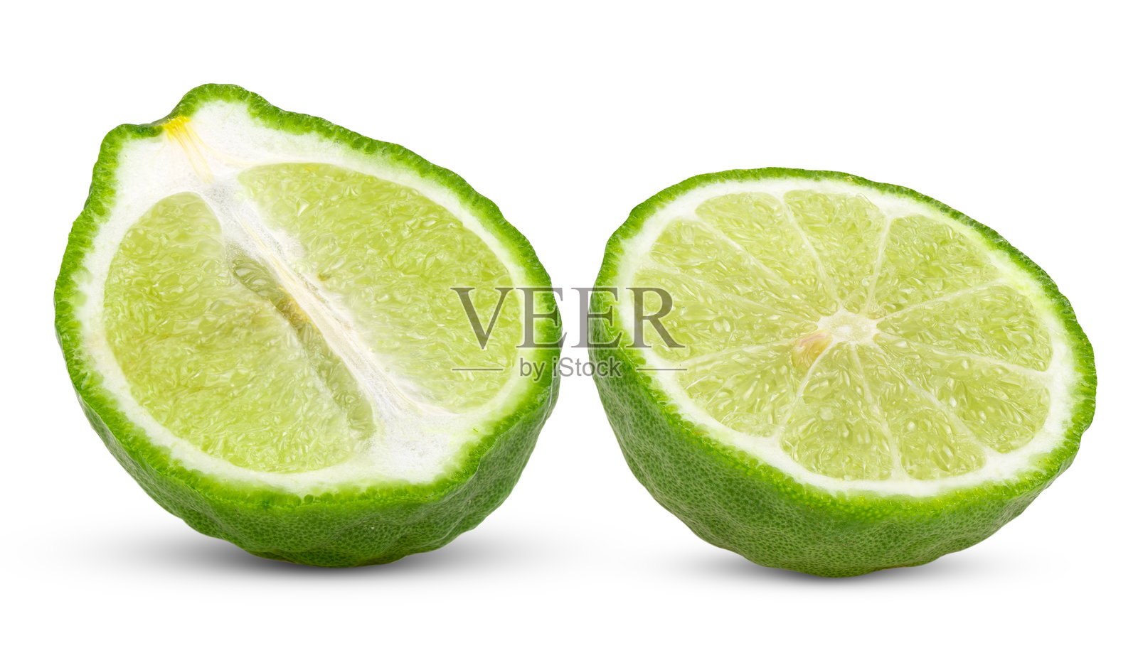 佛手柑，在白色背景上孤立（相机拍摄）照片摄影图片