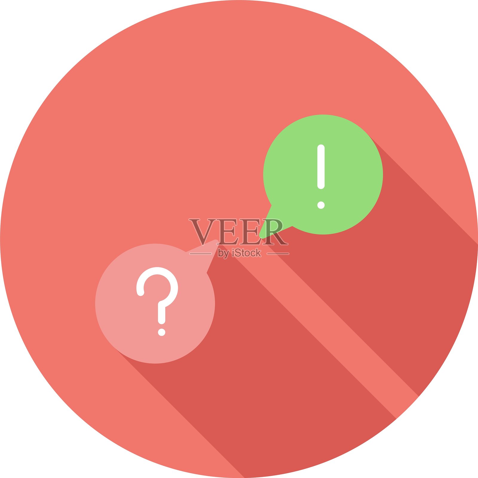 访谈新图标设计创意插画图片素材