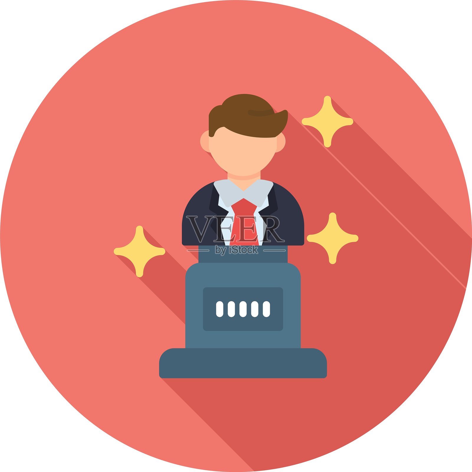 拳头新图标创意设计插画图片素材